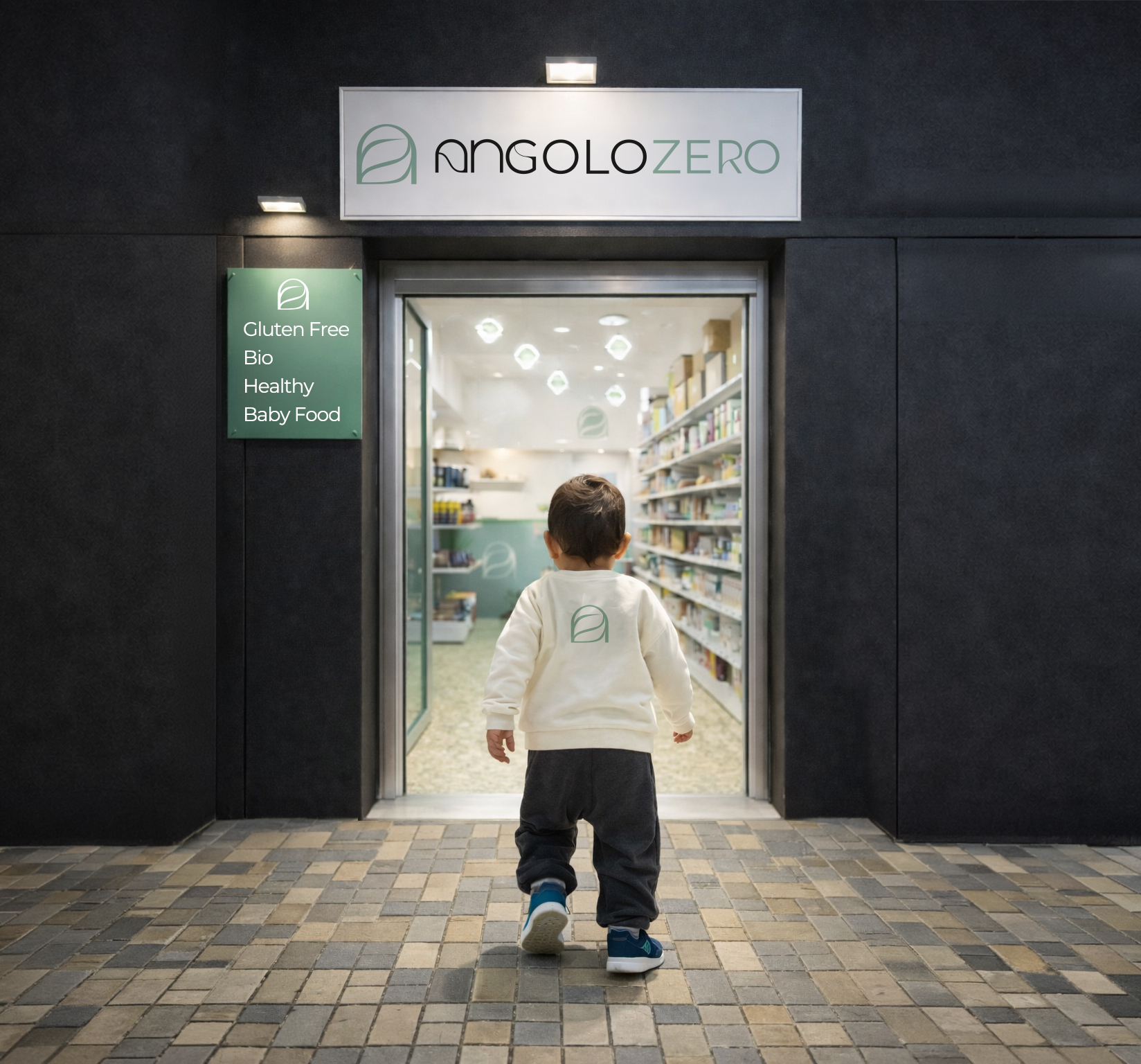 Ingresso del negozio Angolo Zero