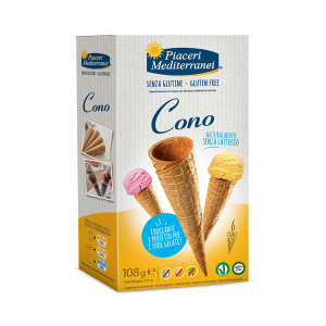 CONO GELATO  PIACERI MEDITERRANEI  SENZA