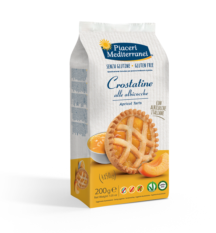 CROSTATINE ALL'ALBICOCCA PIACERI MEDITE