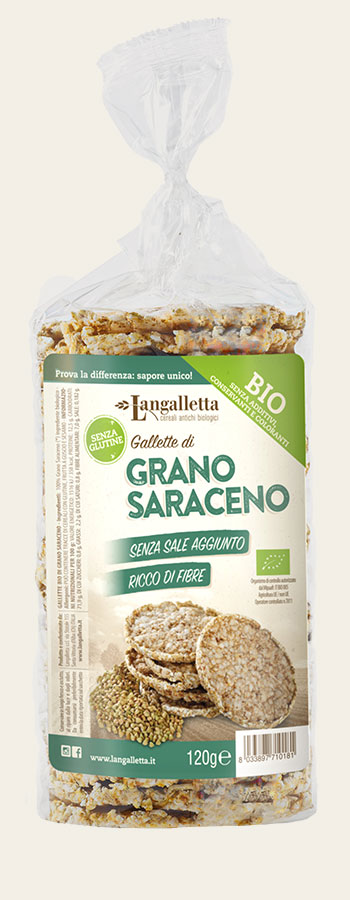 GALLETTE DI GRANO SARACENO LANGALLETTA