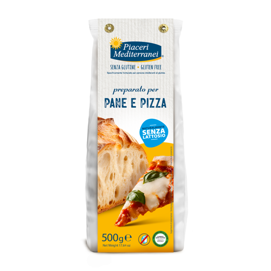 Farina preparato per pane e pizza Piaceri Mediterranei