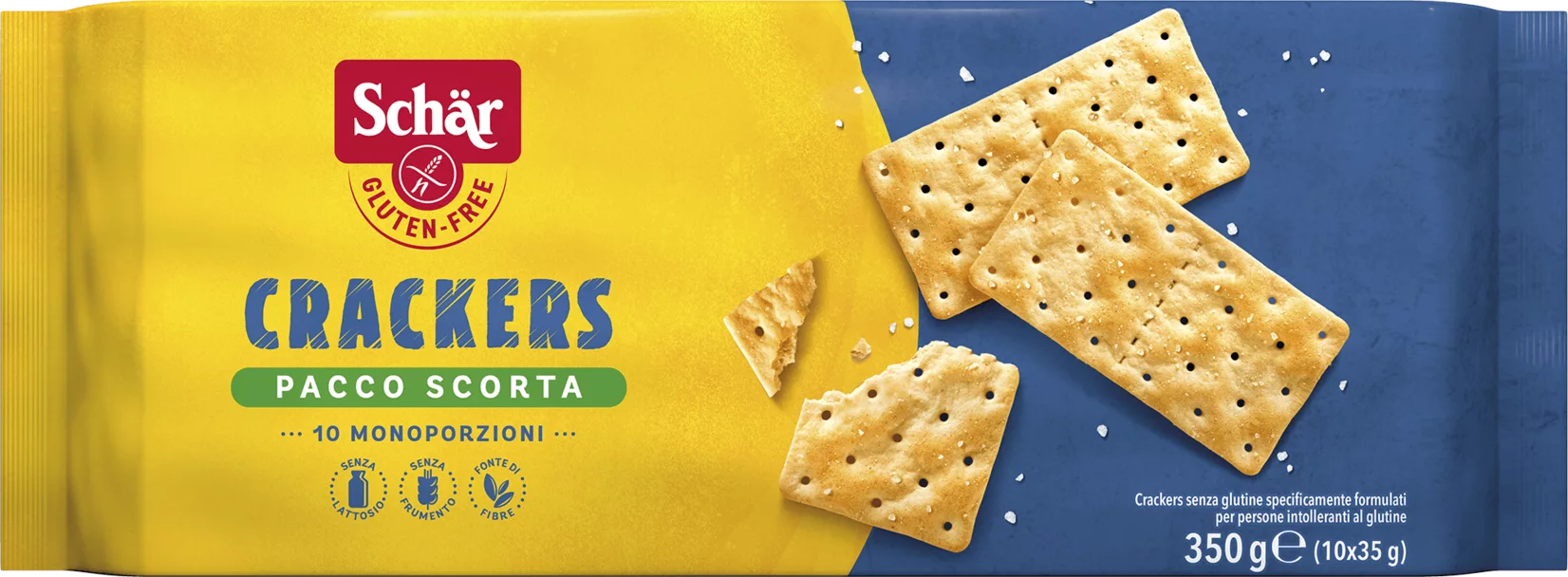 CRACKERS SCHAR SENZA GLUTINE SENZA LA