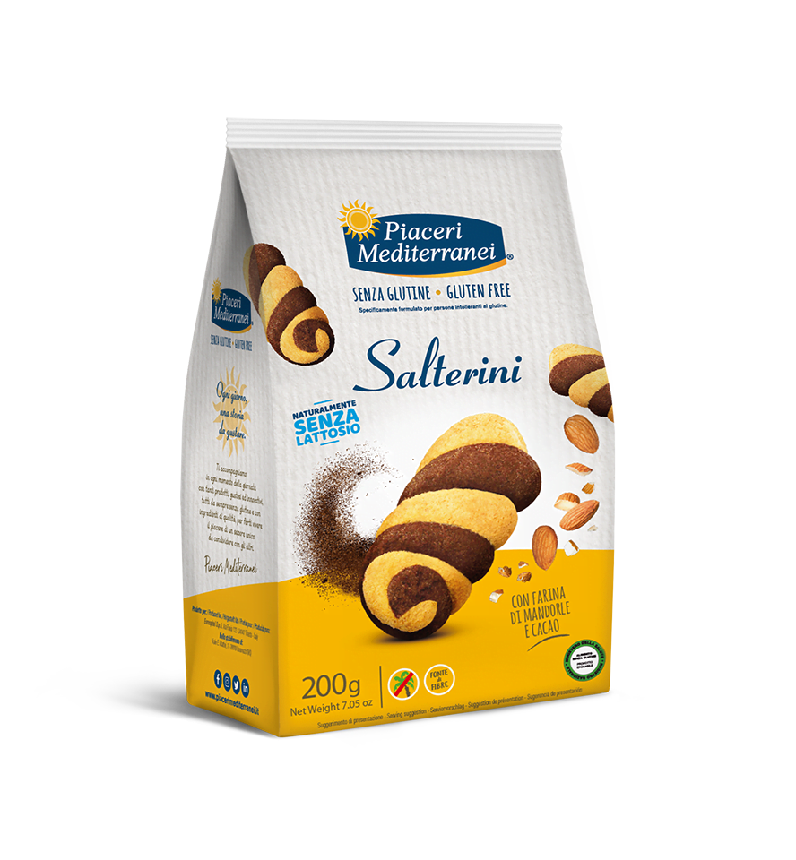 Biscotti senza glutine Salterini Piaceri Mediterranei