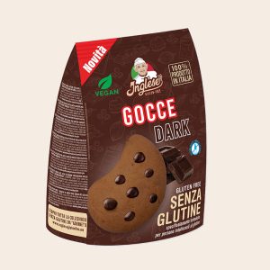 Biscotti gocce dark senza glutine Inglese
