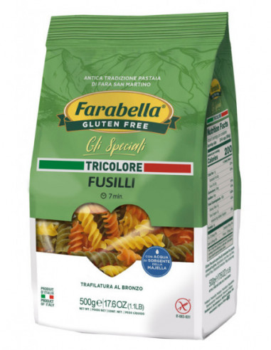 Fusilli tricolore