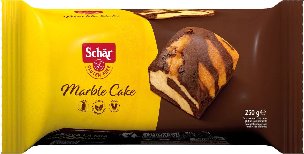 TORTA MARBLE CAKE SCHAR SENZA GLUTINE