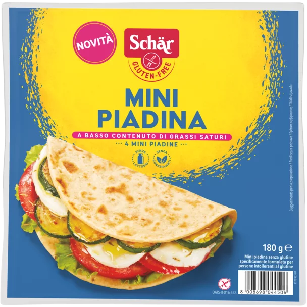 MINI PIADINA  DR SCHAR  SENZA GLUTINE  S