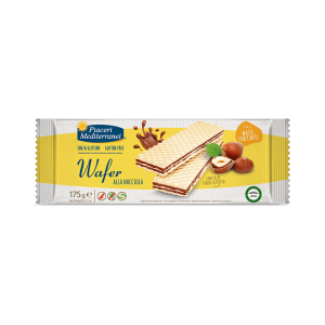 WAFER ALLA NOCCIOLA QUADROTTI  PIACERI M