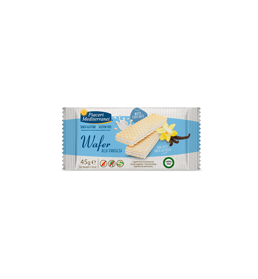 WAFER ALLA VANIGLIA MONOPORZIONE PIACER