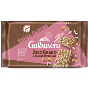 CRACKERS INTEGRALI ZEROGRANO  GALBUSERA